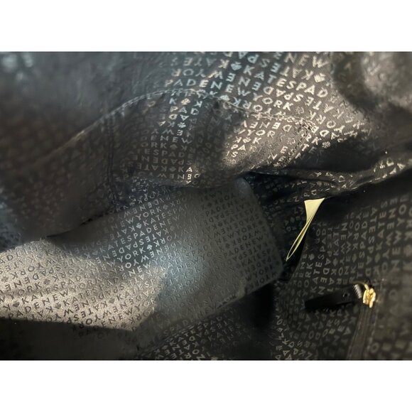 Kate‎ Spade New York Black Glitter Polka Dot Tote Bag - Picture 8 of 8